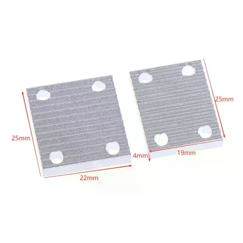 Aluminum Trapezoid Teeth Clamp Fit GT2 Open Synchronous Timing Belt Qme