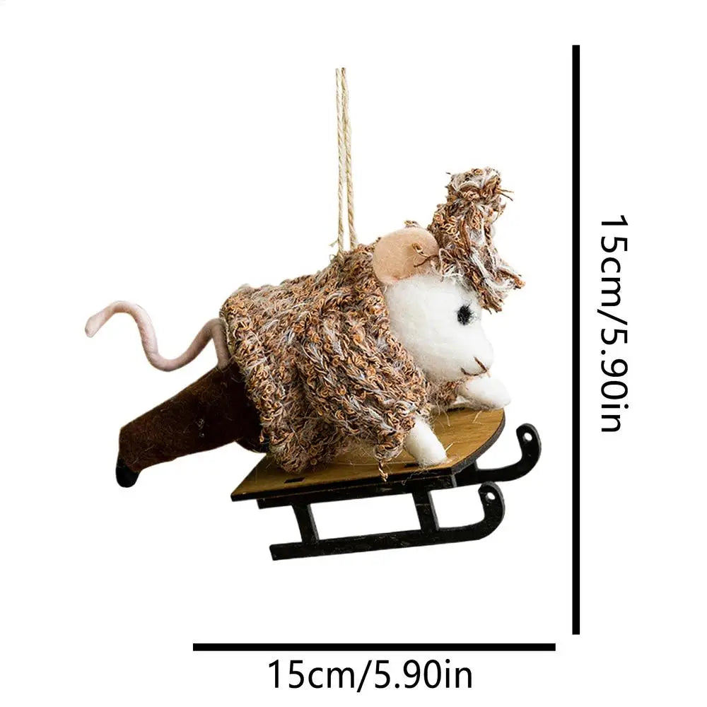 Christmas Ornaments Animals Felt Animal Ornament Festive Craft Qme D China Mainland