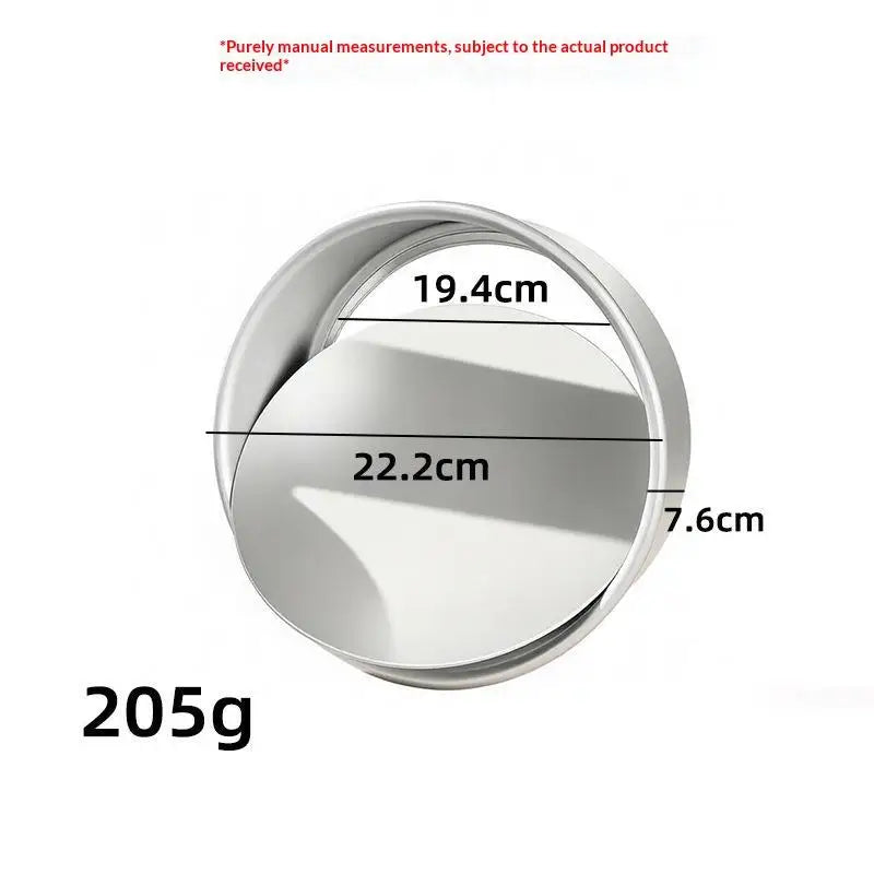 4/6/8/10in Anodized Aluminum Alloy Round Cake Pans Removable Bottom Leakproof Non Stick Perfect For Home Baking Chiffon Cakes Qme A6