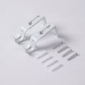 Wall-mounted Curtain Rod Support Extendable Metal Roman Pole Bracket Qme B