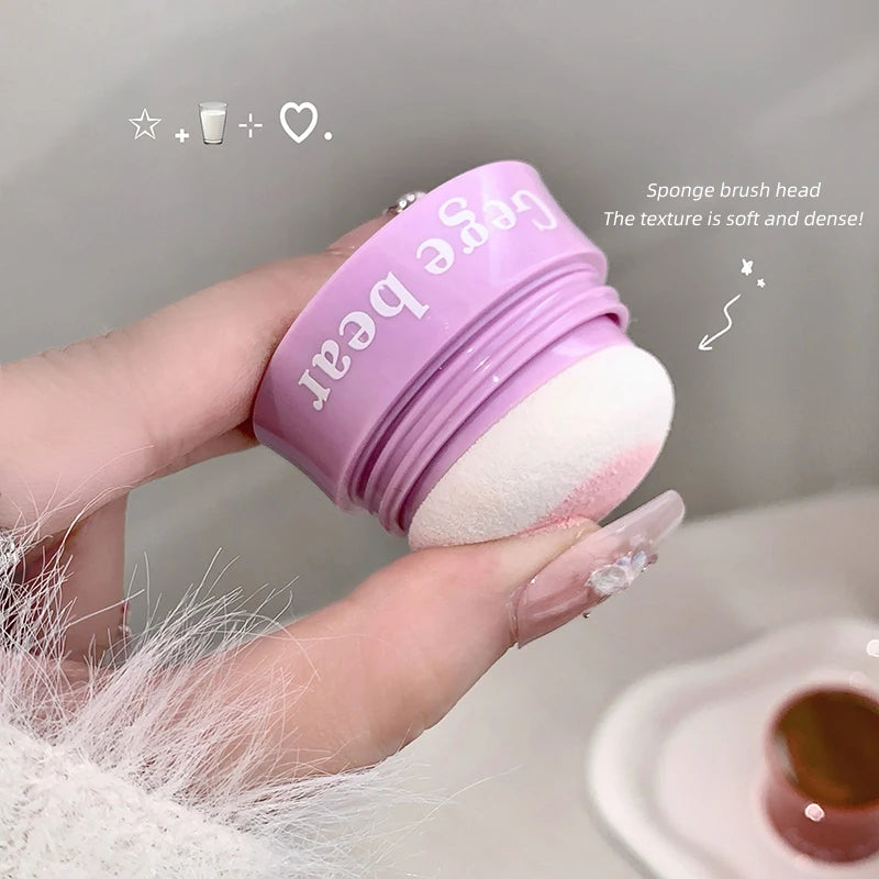 Gege Bear Matte Blush Powder Natural Finish Long-lasting Low Qme