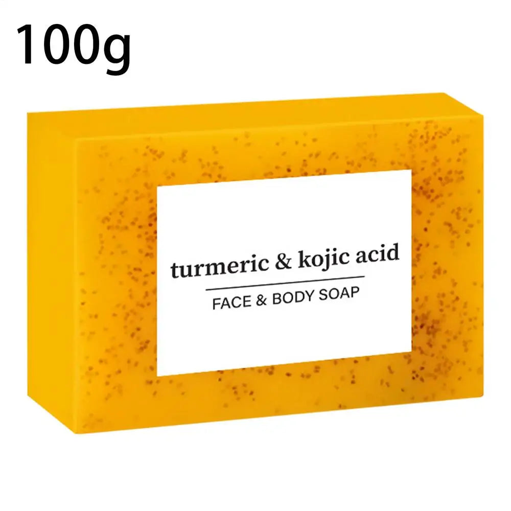 Body Soap Bar Brightening Lemon Turmeric Cleaning Lightening Dark Qme 100g China Mainland
