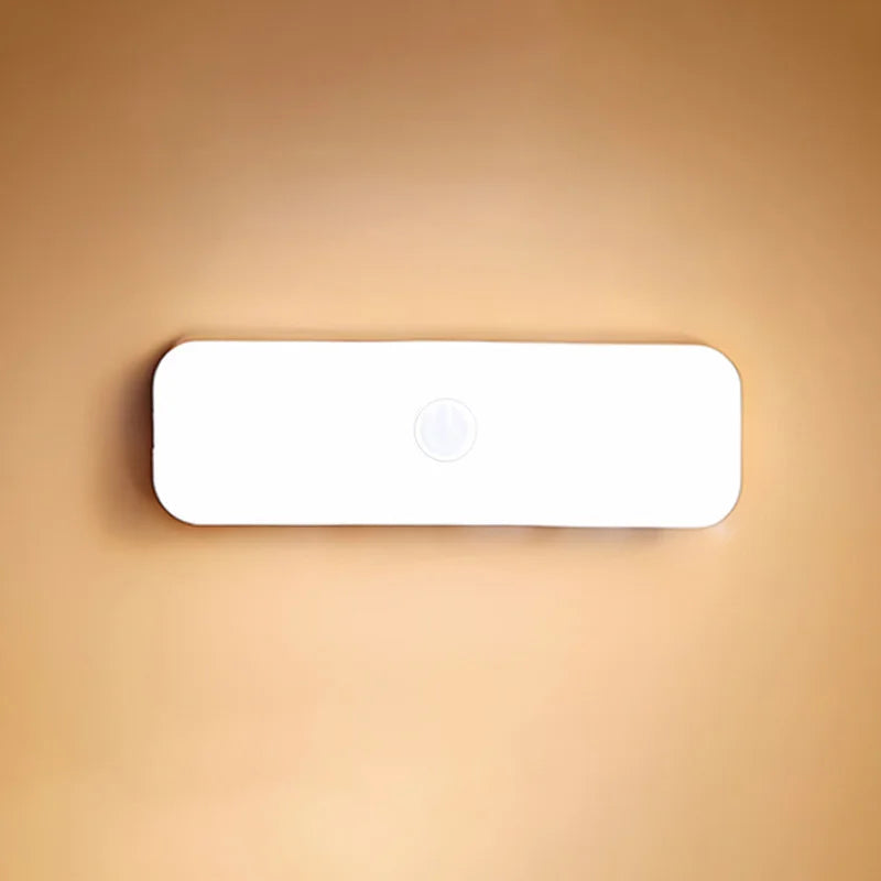 3 Colors Adjustment Wireless Eye Protection Night Lamp Magnetic Qme WHITE USB Plug