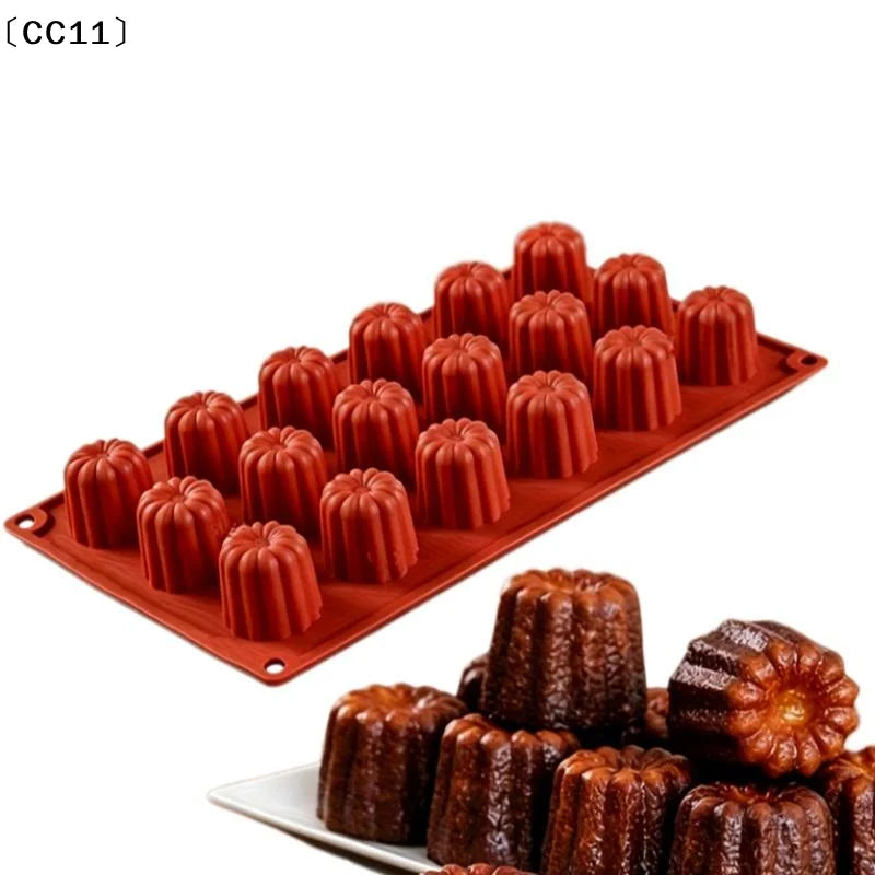 Muffin Cupcake Baking Tray Bordelais Fluted Cake Pudding Mold 8 18 Qme