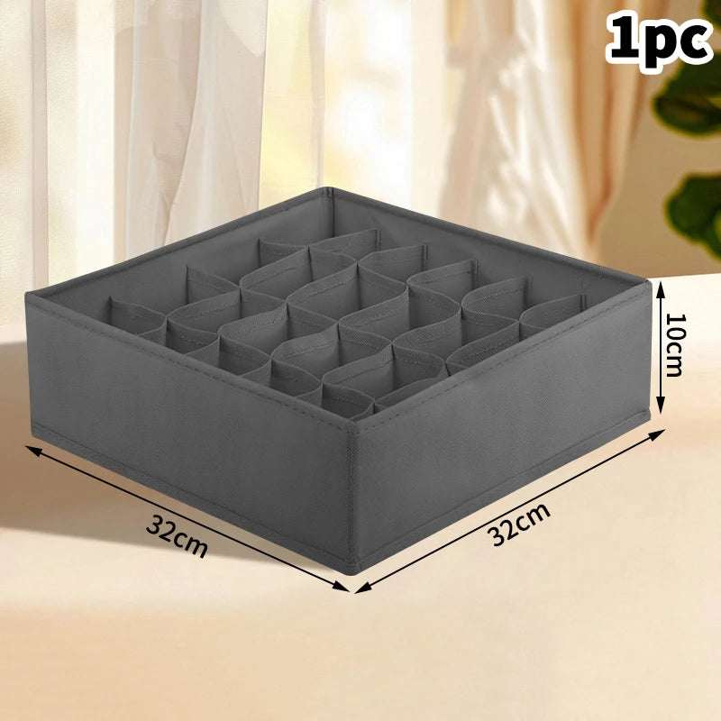 Household Wardrobe Box Cabinet Drawer Organizer Underwear Socks Bra Qme A4