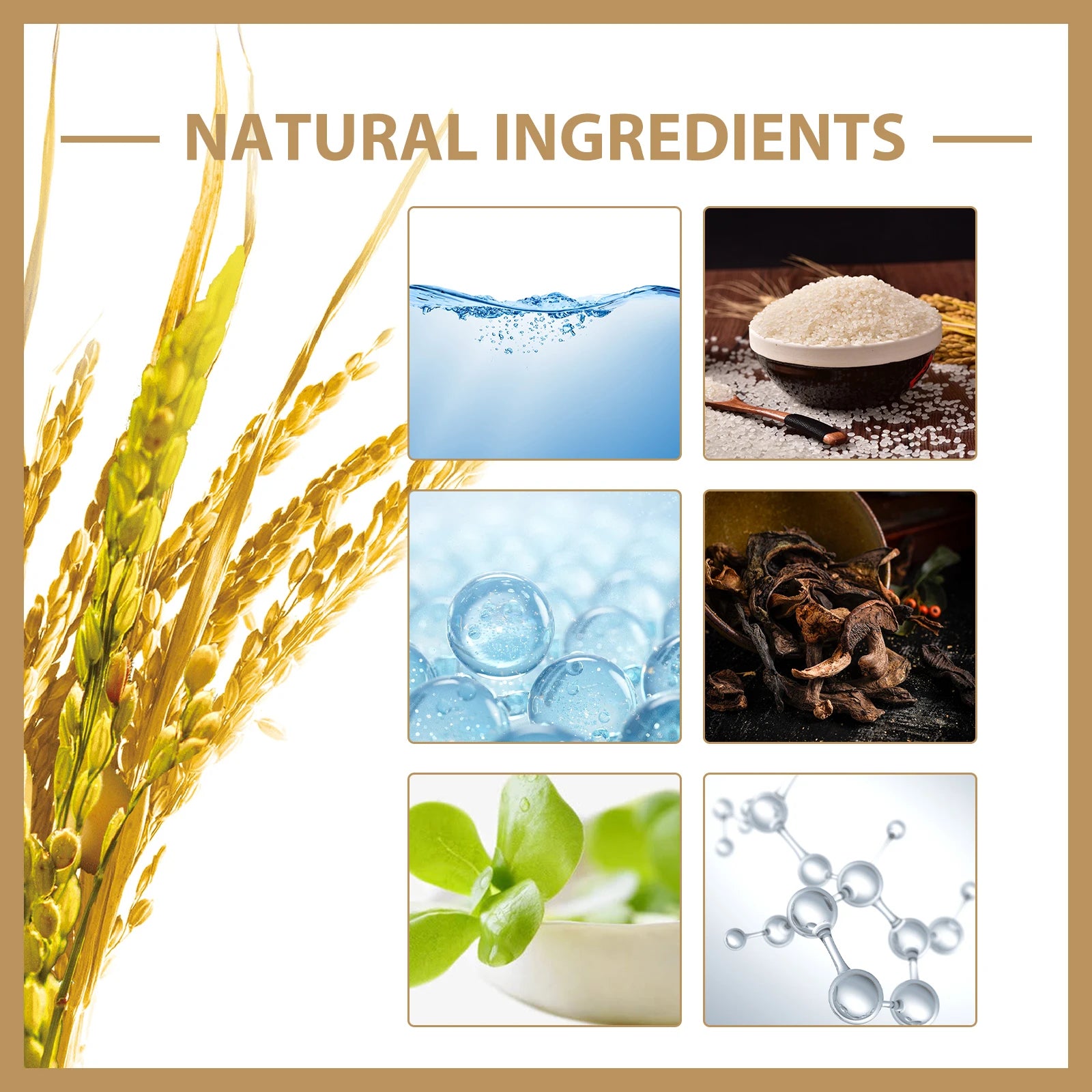 150ml Rice Toner Moisturizing Firming Skin Soothing Repairing Skin Barrier Nicotinamide Brightening Rice Facial Toner Skin Care Qme