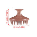 Silicone Scalp Massager Shampoo Brush Hair Stimulator Brush Bath Massage Brush Scalp Massager Hair Shower Brush Qme 01 CN