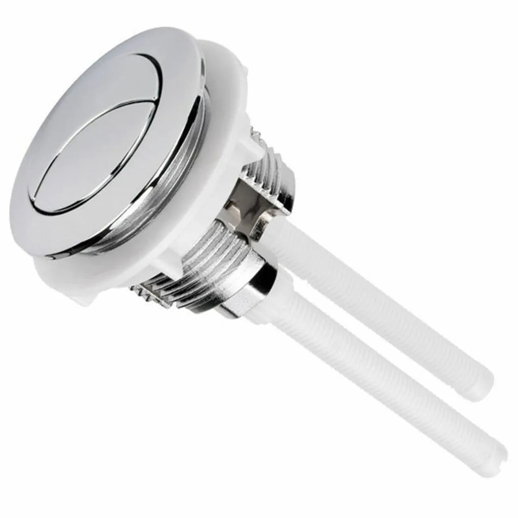 1 PC 38mm Universal Dual Flush Toilet Water Tank Button Round Valve Push Button Flush Toilet Seat Water Tank Valve For Cistern Qme Default Title