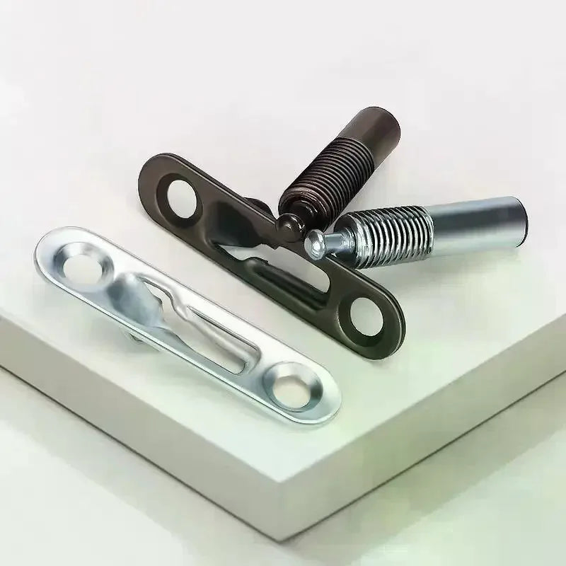 5 Set Elastic Invisible Connector Panel Furniture Connectors Cabinet 2-in-1 Fixed Component Household Hardware Accessories Qme