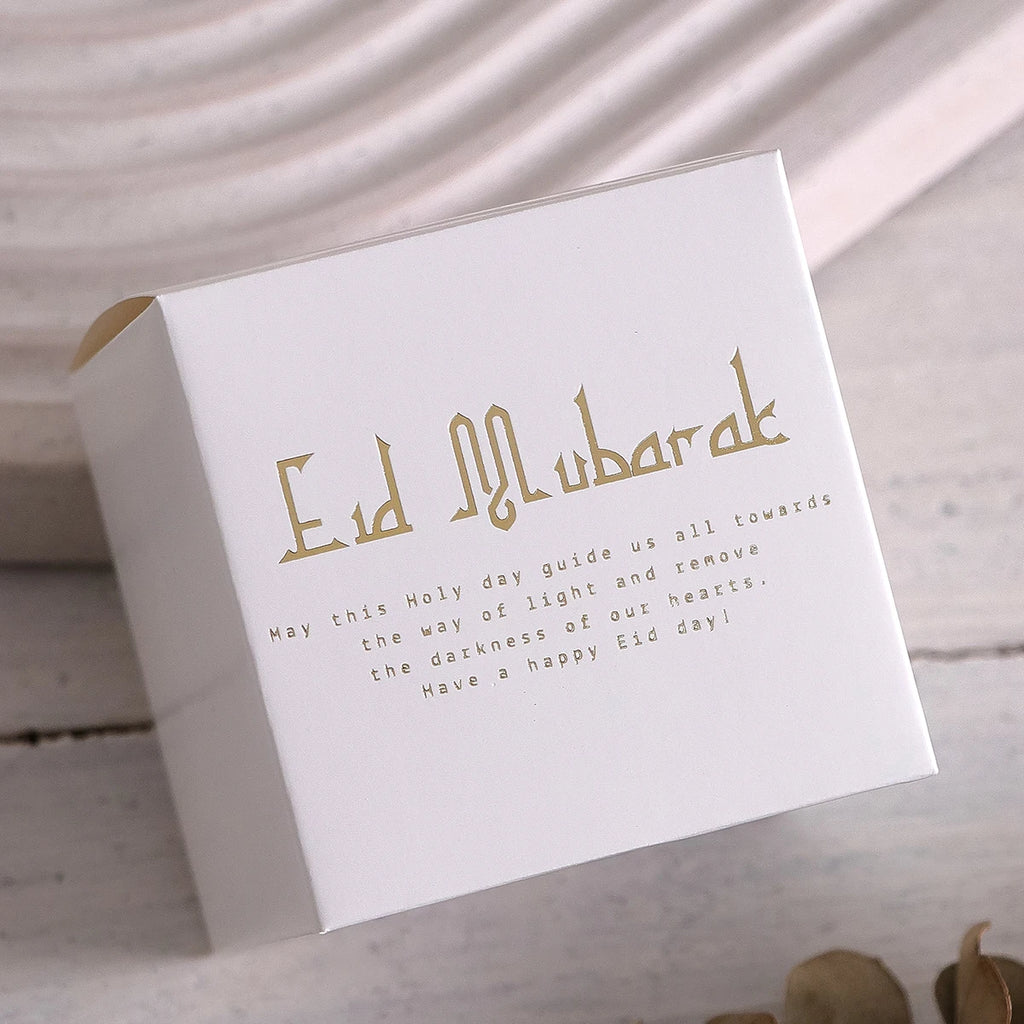 10Pack Eid Mubarak Gift Boxes, Perfect for Candies, Chocolates and Small Gifts, Ramadan Gift Boxes Islamic Muslim Festival Happy Qme White-1 0 Pcs Other Other