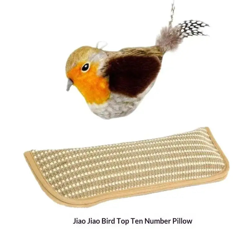1/2/3PCS Cat Toys Self-Entertainment And Relaxation Swing Toys Cat Teasing Sticks Bite-Resistant Realistic Bird Pet Toys Cats Qme A11