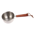 Small Milk Pots Stainless Steel Oil Skillet Household Heater Sauce Qme A
