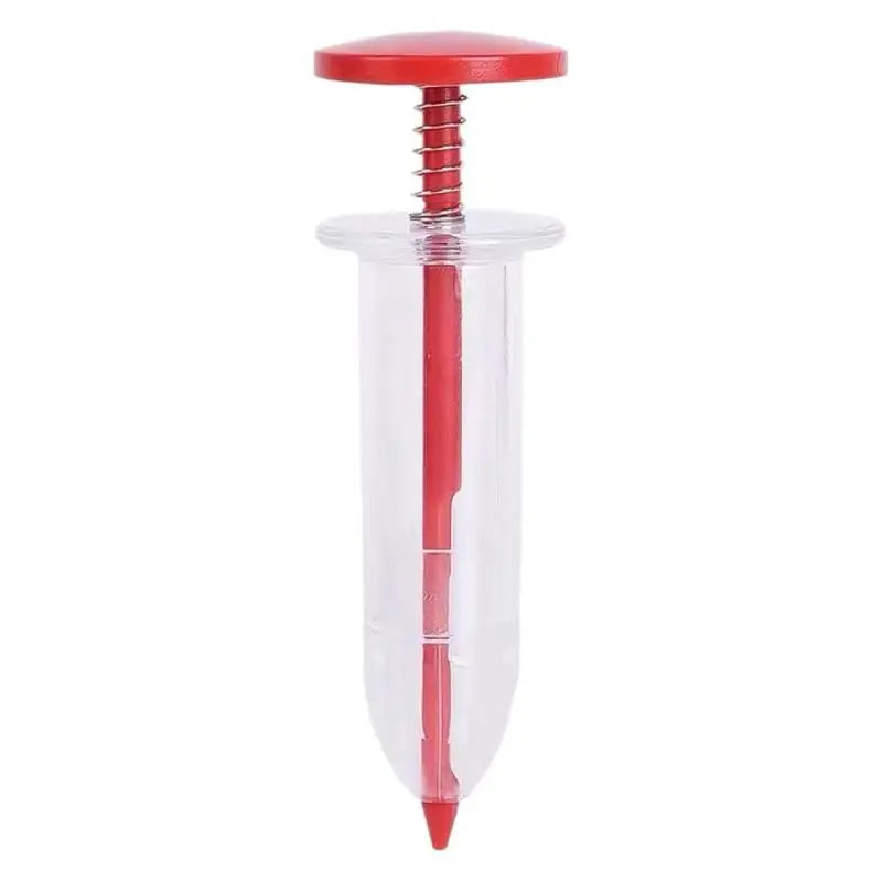 Handheld Seed Dispenser Mini Manual Seeder Tool Garden Planting Qme