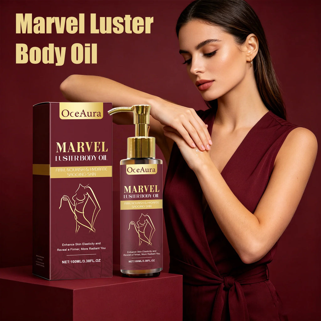 Oceaura Marvel Luster Body Oil Firm Skin Elasticity Enhanced Deep Qme