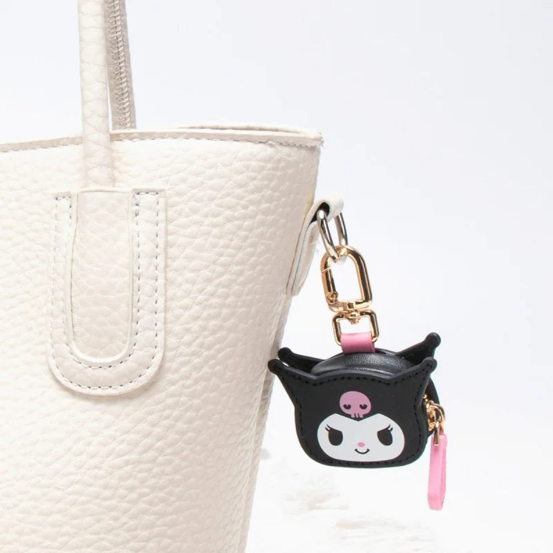Cute Colorful Clowmi Keychain Charms Mini Cartoon-Style Stylish Bag Charms Coin Purse Qme