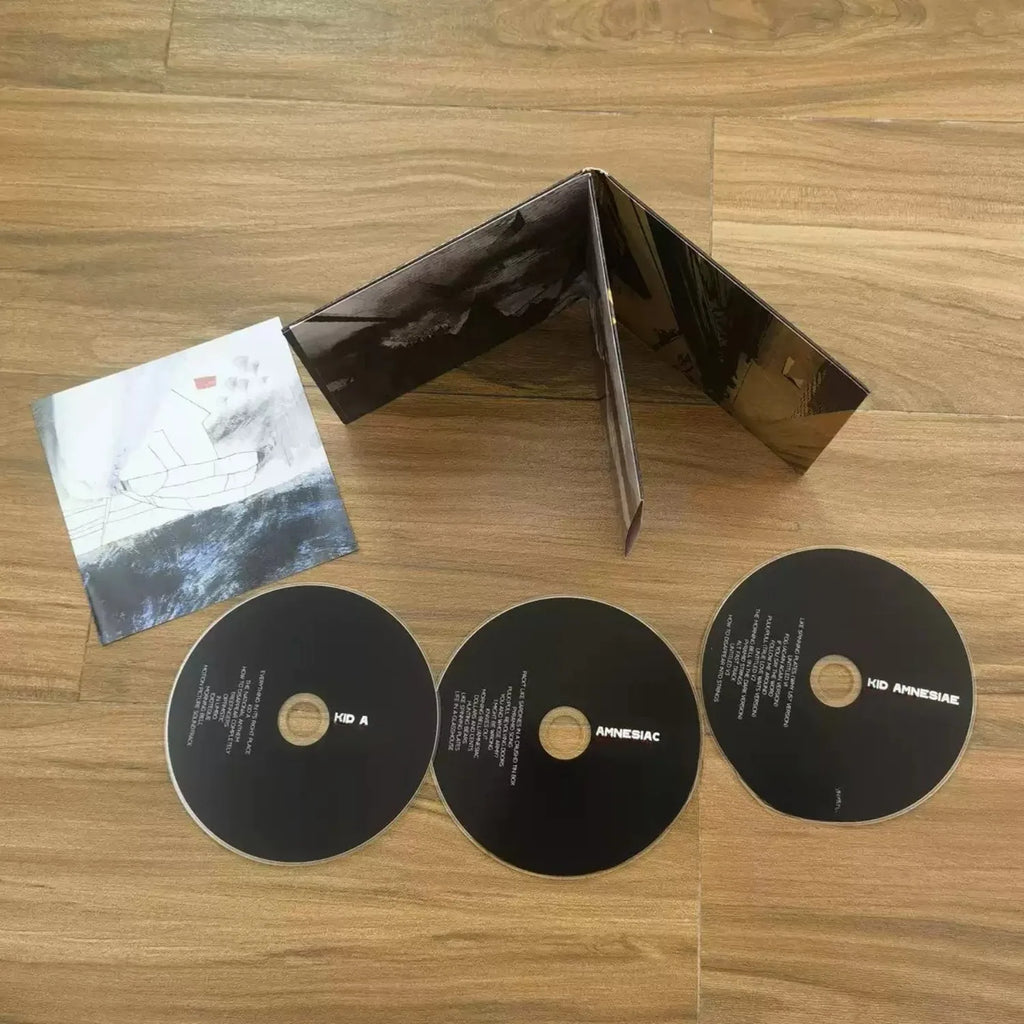 21st Century Experimental Rock Benchmark "Kid A Mnesia" Set, Post-Punk/Ambient Electronic Fusion Classic for Music Collectors Qme