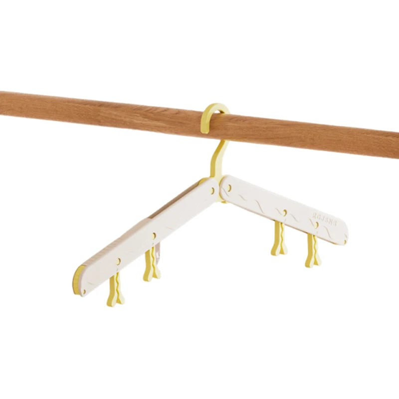 Space Saving Suitable Skirts Pants Suits Jackets Travel Hanger Qme Yellow