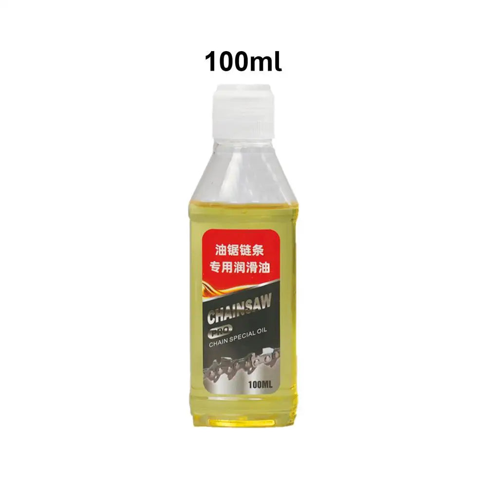 Chainsaw Oil Chainsaw Oil For Chain 100ml Synthetic Solvent Rustproof Deep Penetrating Lubricant For Hedge Trimmer Hydraulic Qme 100ml