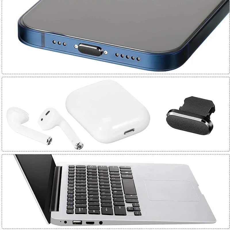 Mobile Phone Charging Port Dust Plug Removal Cleaner Iphone 15 14 13 Qme