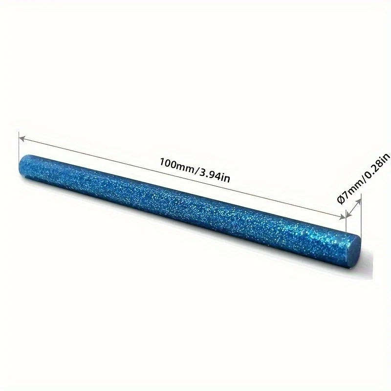 50pcs Hot Glue Sticks 7mm X 100mm For 20W-30W Mini Hot Melt Glue Gun Qme