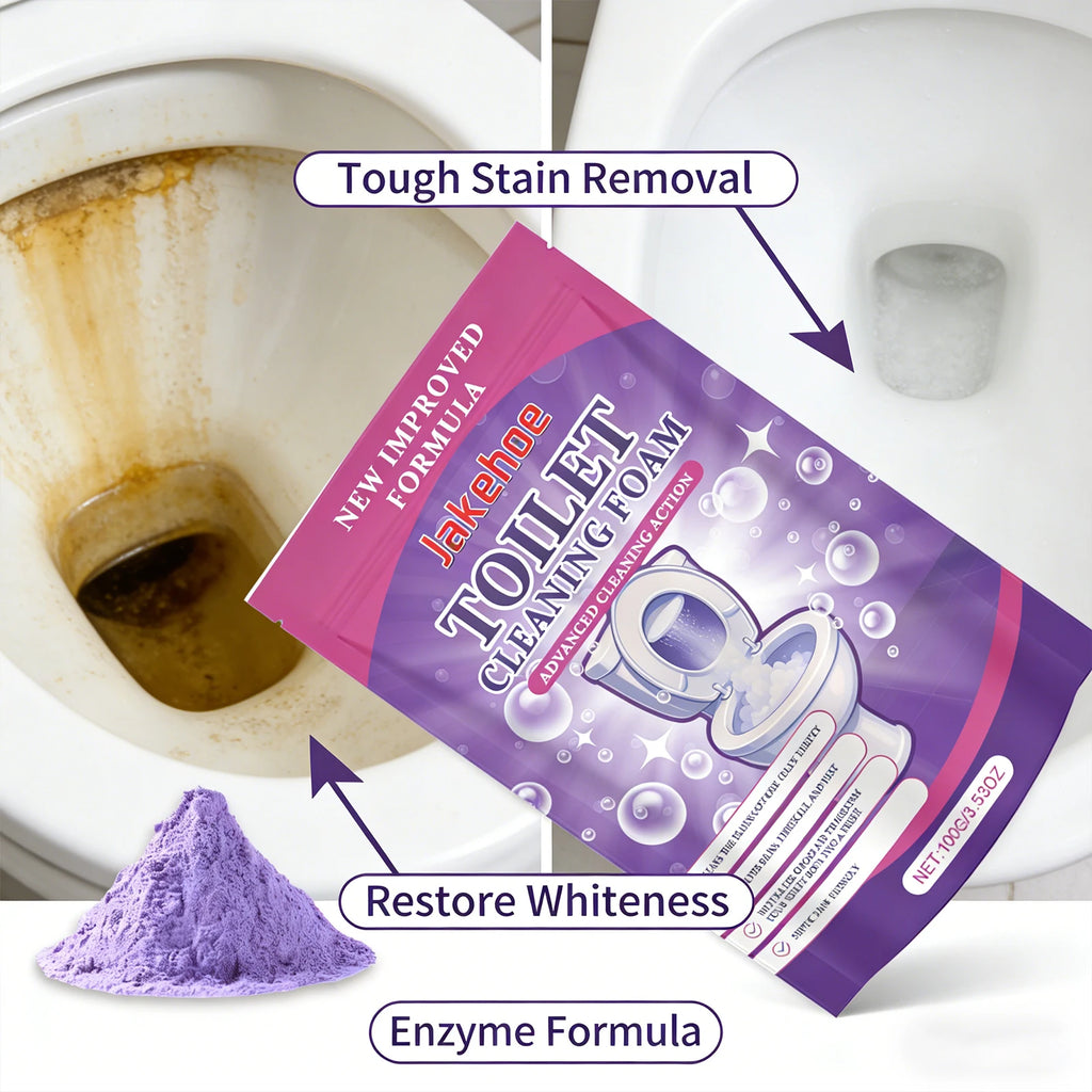 Toilet Cleaning Powder Effectively Removing Stubborn Urinary Scale Eliminate Odors Long Lasting Freshness Toilet Descaling Agent Qme