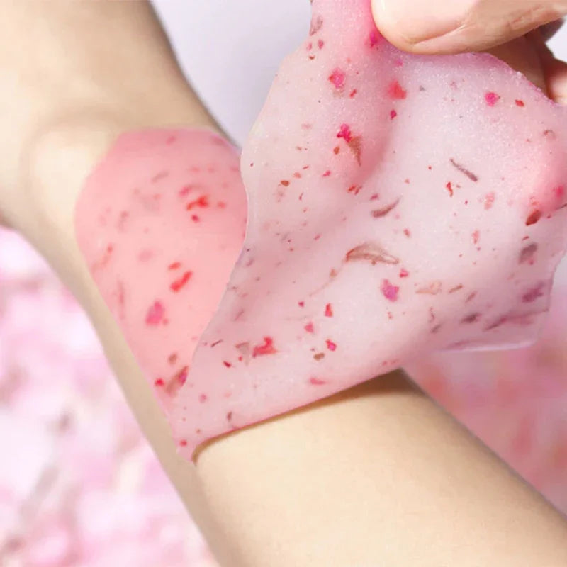 Floral-scented Moisturizing Jelly Mask Nourishes Softens Skin Crystal Qme