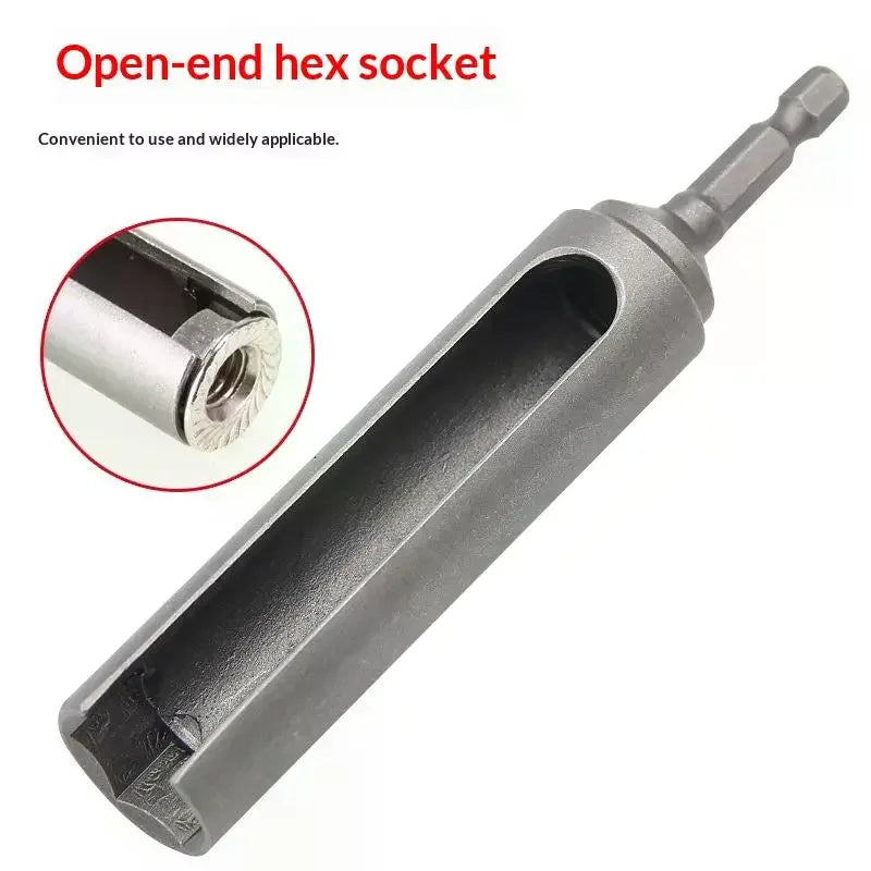 8- Extended Opening Sleeve Electric Screwdriver Socket Head Hexagon Qme