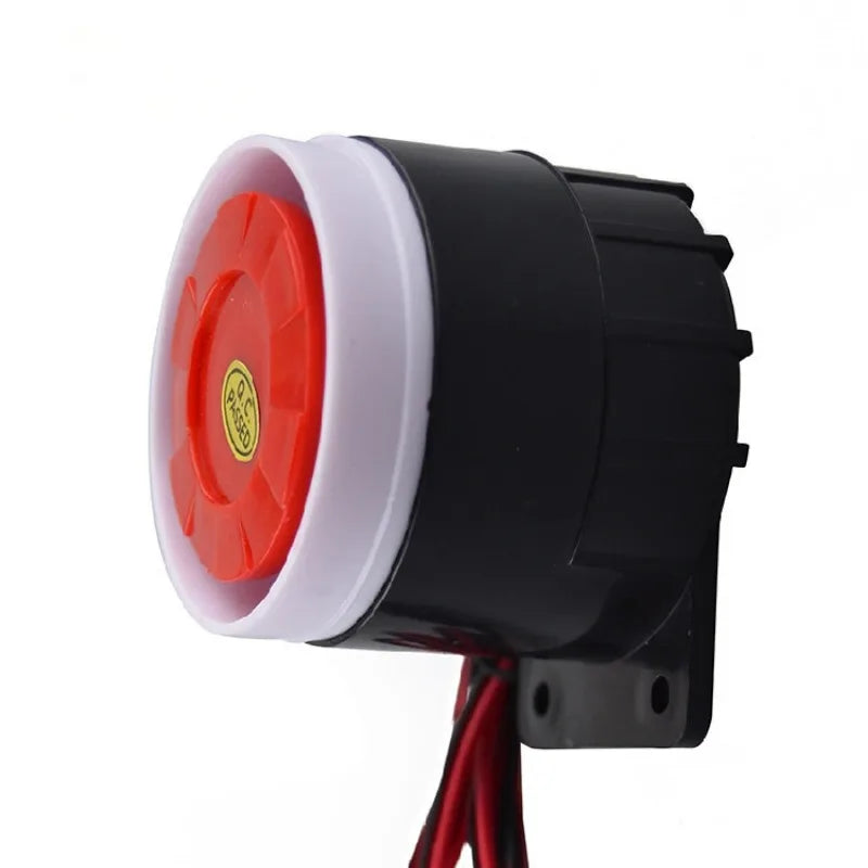 2pcs 220V buzzer alarm, high pitched speaker, anti-theft alarm, piezoelectric warning device Qme