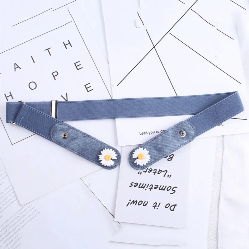 Buckle-free Elastic Invisible Belt Jeans Without Buckle Easy Belts Qme B1 60-95cm China Mainland