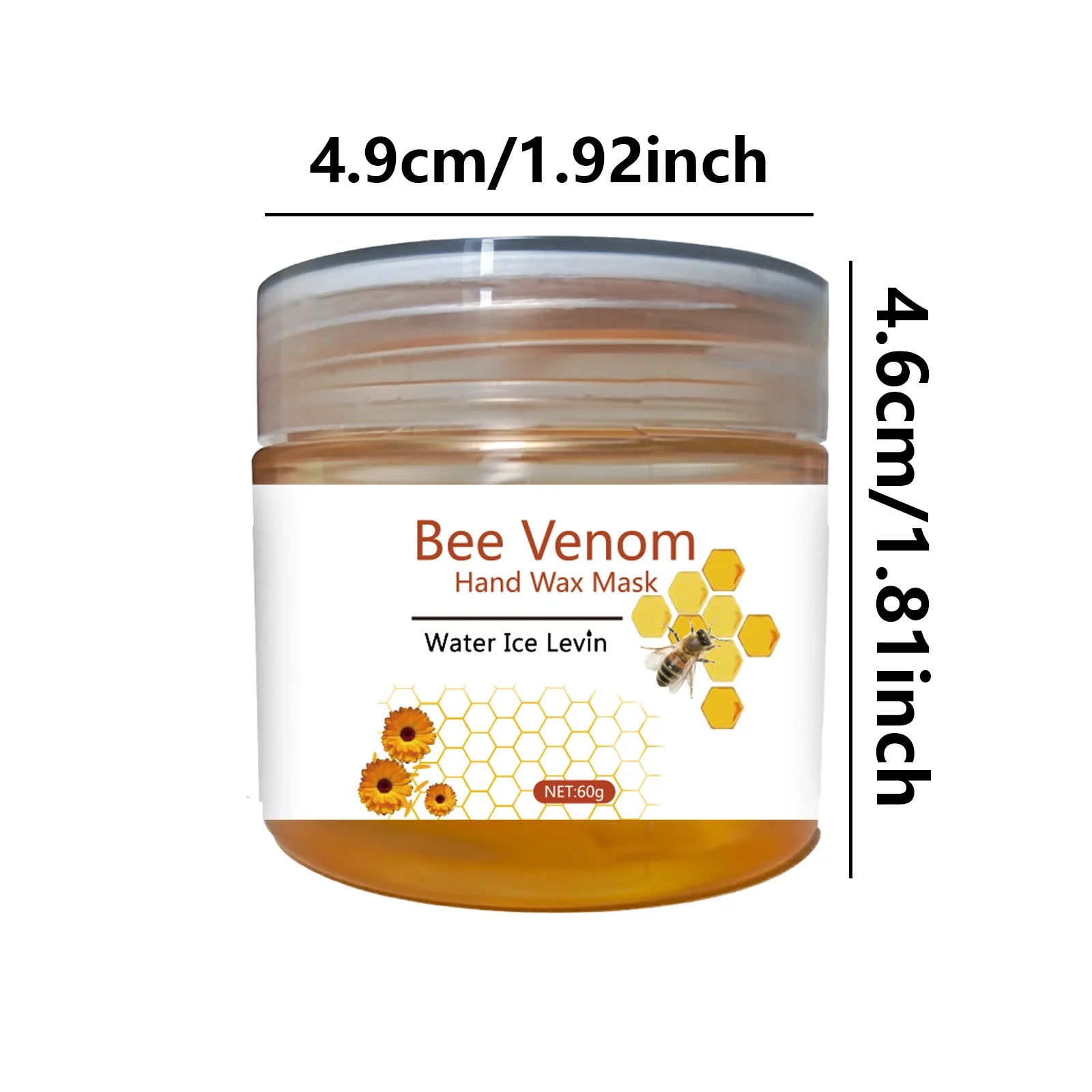 Honey Moisturizing Exfoliating Hand Wax Mask Moisturizing exfoliating nourishing skin 60g Qme