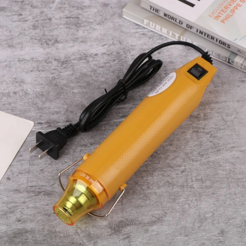 DIY Rubber Seal Relief Powder Heat Shrink Sheet Handmade Soft Pottery Making Tool Qme Yellow