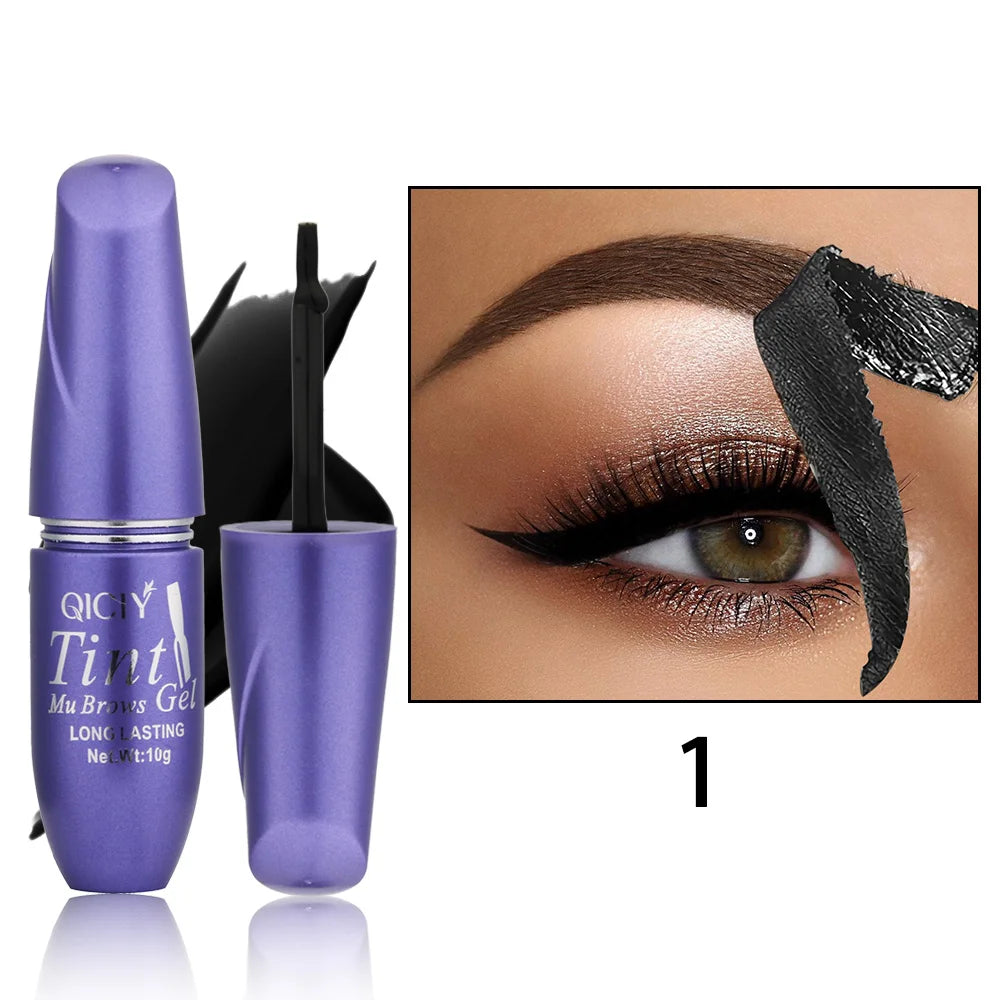 Tear-off Eyebrow Gel Waterproof Sweat Proof Long-lasting Fixing Qme 1