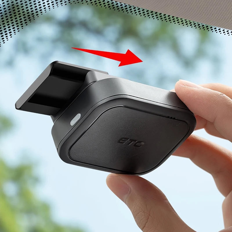 Car Toll Pass Holder Adhesive Sticky ETC Bracket Removable Easy Qme