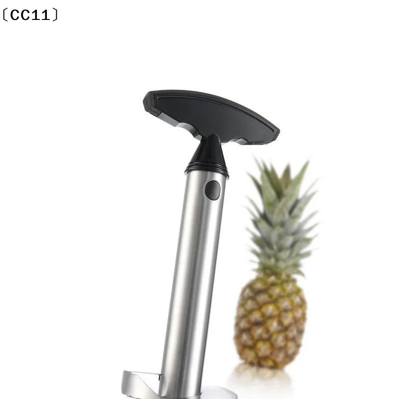 Stainless Steel Pineapple Corer Slicer Non Slip Handle Fast Cutting Qme