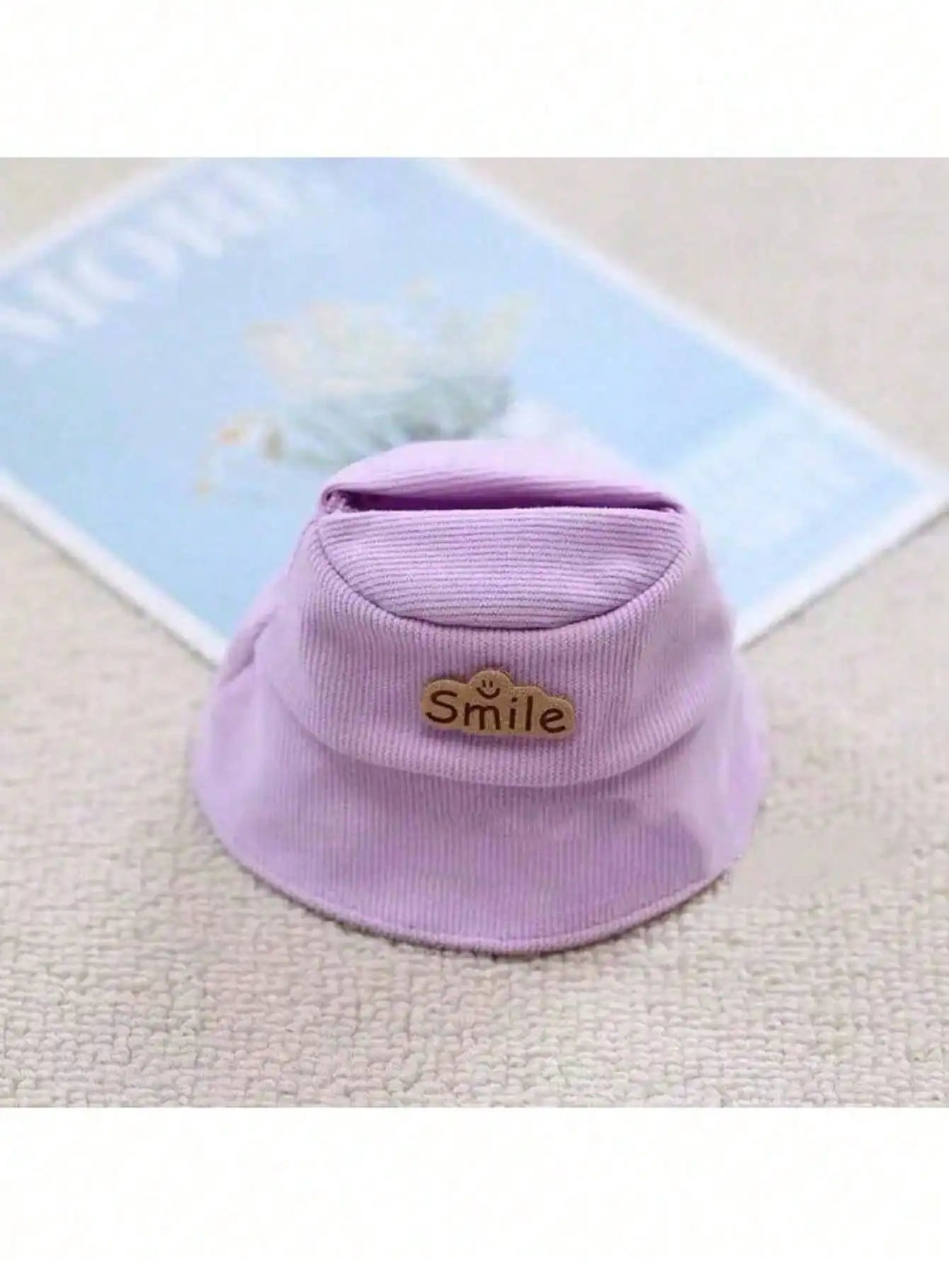 Best-selling Labubu Fisherman Hat Hanging Decoration Accessories Qme PURPLE One Size