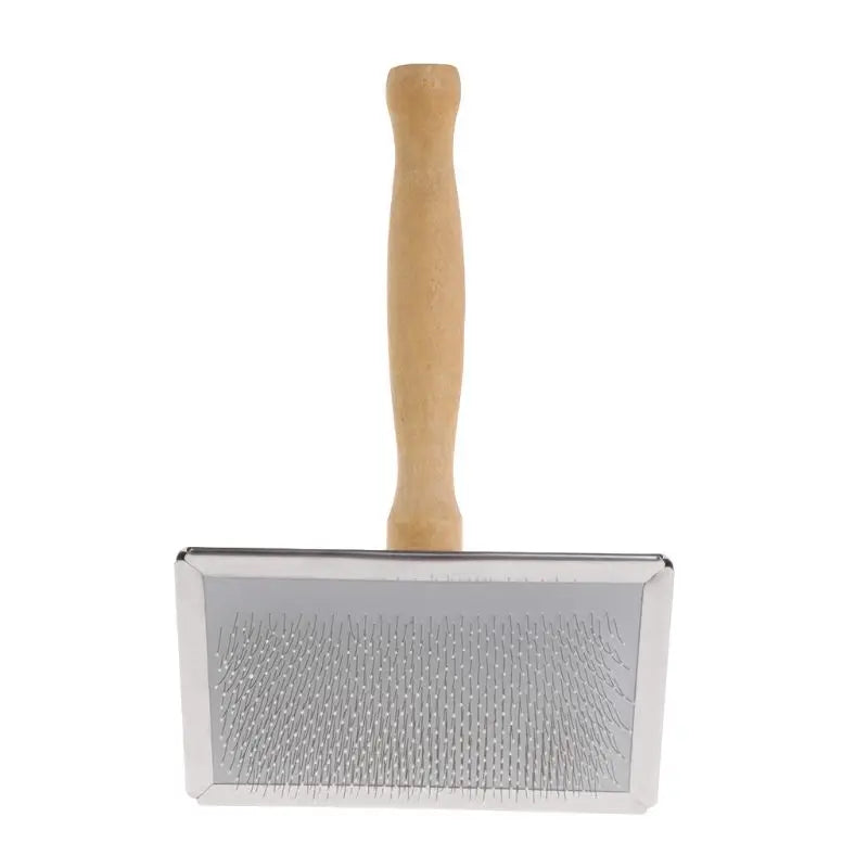 Dog Slicker Brush Pet Cleaning Small Large Hair Qme L