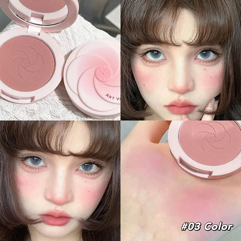 Art Value Pink Petal Blush Single Expanding Contracting Long-lasting Qme NO.A59-03