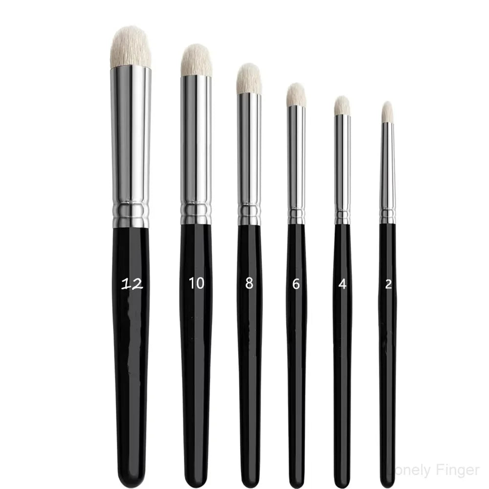 Miniature Paint Brushes Drybrush Set, Acrylic Paint Brushes for Oil, Watercolors, Tabletop, Figurine 3/6/11/17Pcs Qme 6Pcs Wool Brush