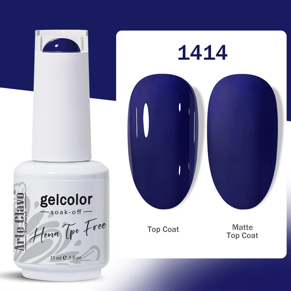 Arte Clavo Nail Gel Polish Hema TPO Summer Collection Semi Permanent