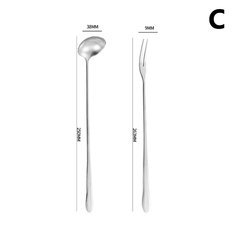 Stainless Steel Pickle Forks Spoon Long Handle Jar Grabber Canning Qme C