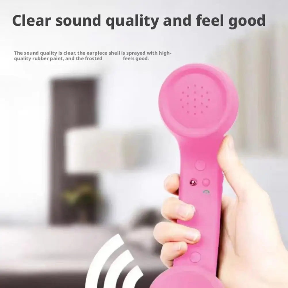 Retro Telephone Receiver Type-C 3.5mm Microphone Handset Directly Plug Into Mobile Phone Handset For Mobile Phones Qme