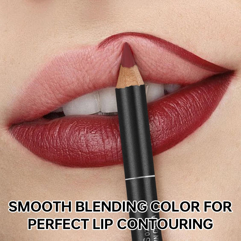 Luxury Matte Lip Liner Long-lasting Smooth Application Perfect Qme