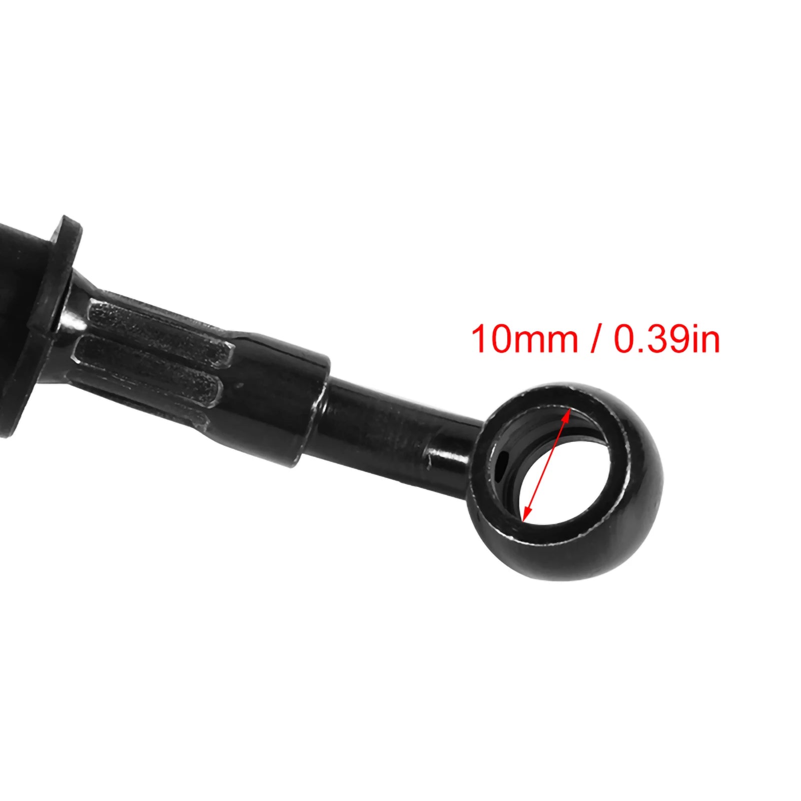 50cm ‑ 120cm Motorcycle Braided Steel Brake Oil Hose Line Pipe Colorful Brake Oil Hose Brake Line Pipe Line Pipe Qme