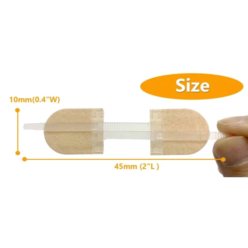 Strap Zipper Wound Closure Patches Care Braces Supports Breathable Qme