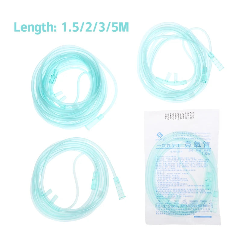1 5 2 3 5m Disposable Nasal Cannula Double Tubing Stuffy Nose Oxygen Qme