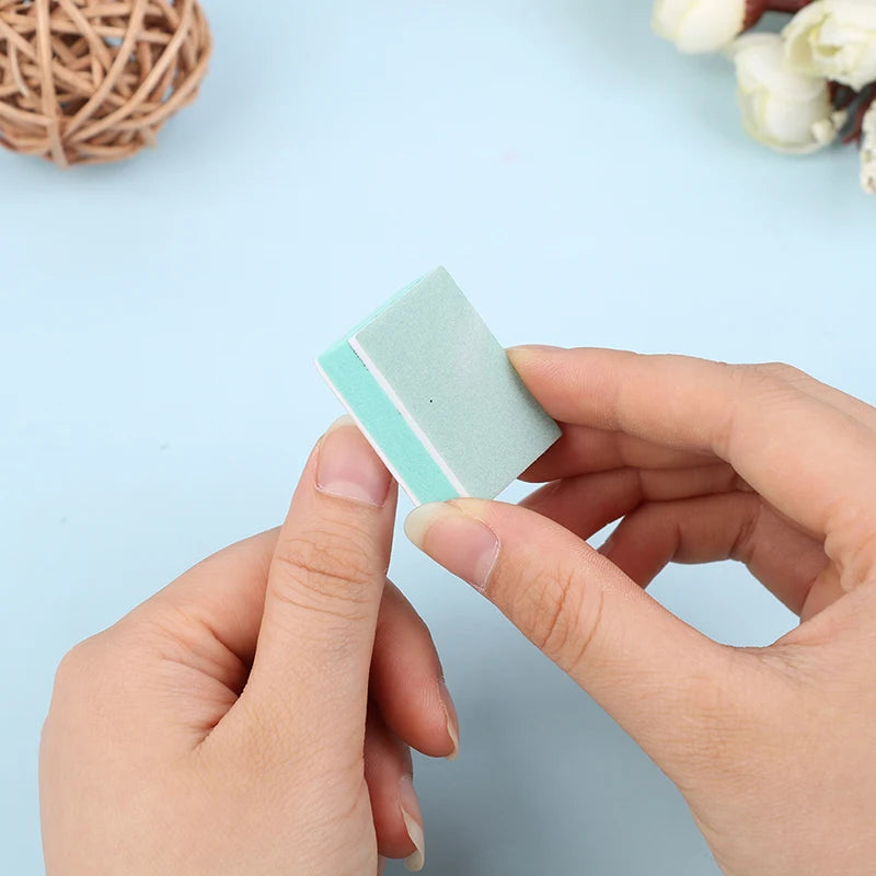 Nail Buffer Block Grit Sanding Polishing Art File UV Gel Shining Qme