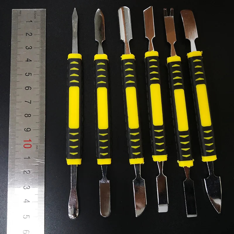 Stainless Steel Prying Opening Repair Tool Mobile Phone Notebook Dual Qme