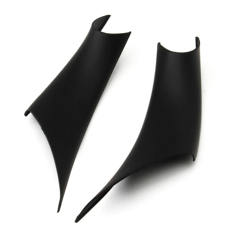 Pair Car Inner Door Panel Grab Handle Cover Accessories Black Fit For BMW 3 4 Series F30 F35 2012 2013 2014 2015 2016 2017 2018 Qme Matte Black