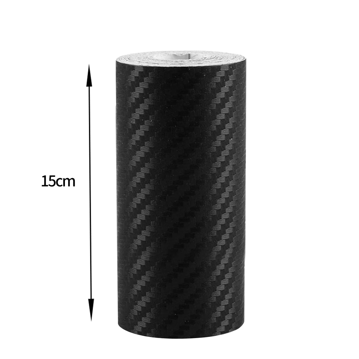 1-10M 3D Nano Carbon Fiber Stickers Car Door Edge Anti-Scratch Tape Black Side Mirror Protector Strip for Vehicle Protection Qme 15cm 10m
