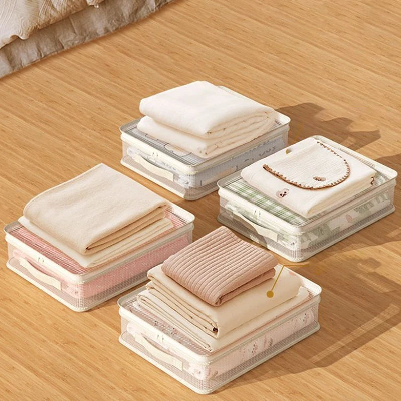 Four-piece Storage Bag Household Bed Sheets Duvet Covers Extra Thick Qme